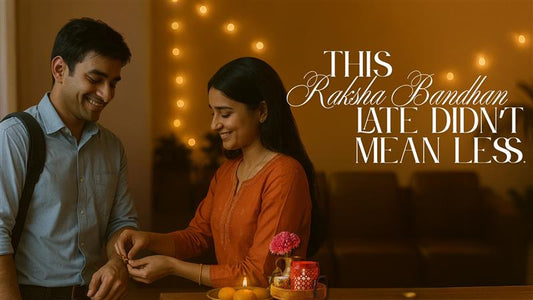 Rakhi at 9 PM: When Work Can’t Wait, But Love Doesn’t Either