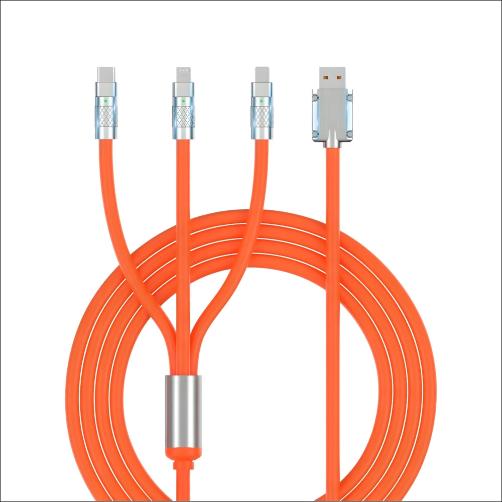 Triglo - 120 watt 3-in-1 Fast Charging Cable