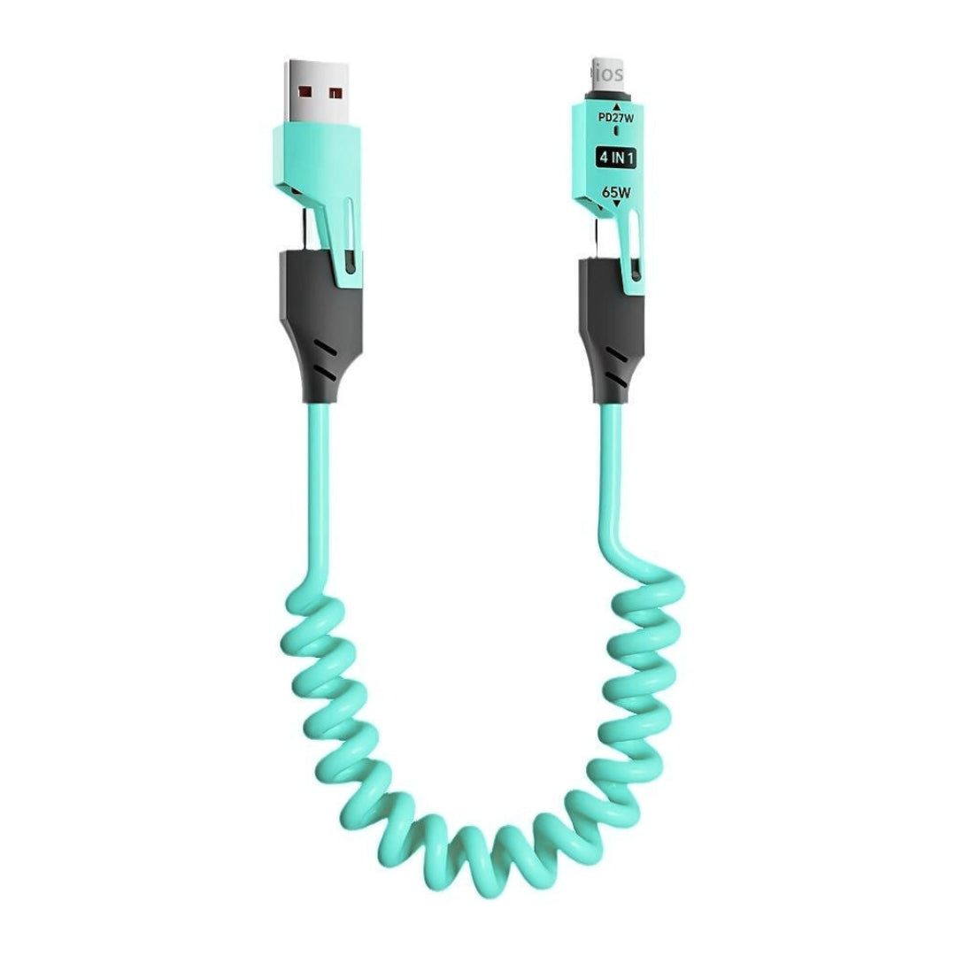 Spira 4-in-1 Fast Charging Spring Cable