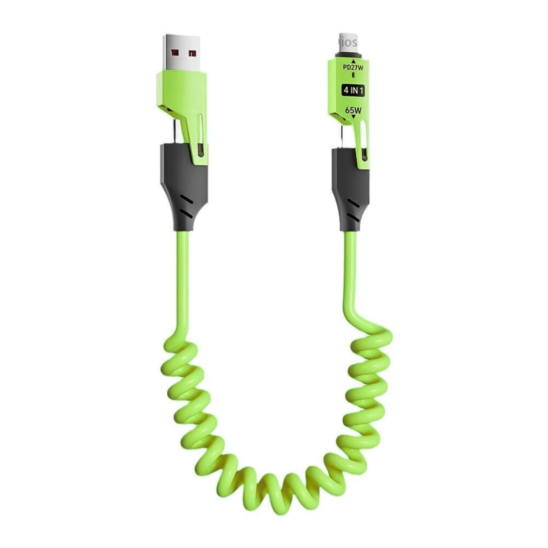 Spira 4-in-1 Fast Charging Spring Cable
