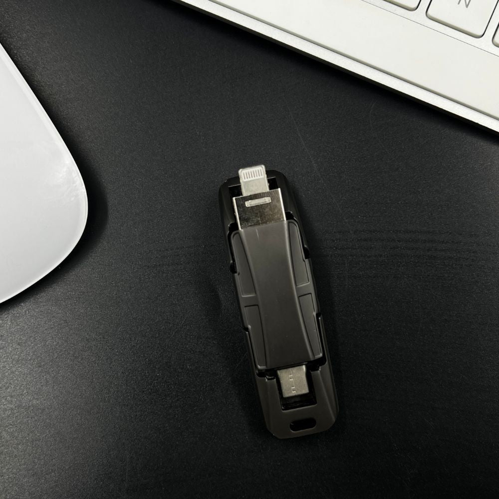 Fusion 2TB 3-in-1 OTG Flash Drive | Type-C, Lightning & USB 3.0