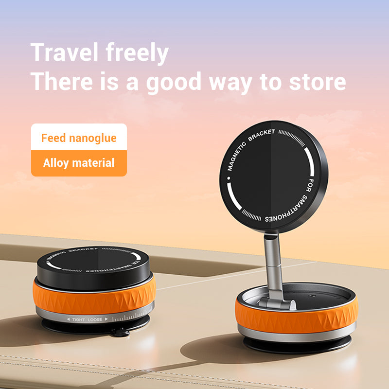 GRUNX Aero 360-degree universal magnetic phone holder showing adjustable rotation and tilt mechanism for all smartphones India