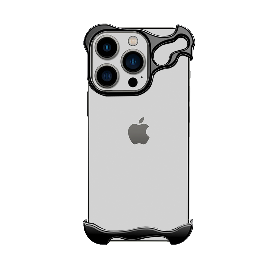 Case and Cover iPhone 15 Pro Max  Black Back View Alien GrunX in India