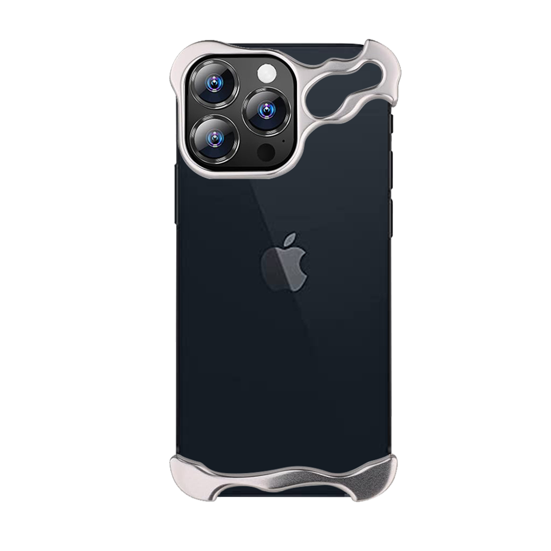 Case and Cover iPhone 15 Pro Max White Back View Alien GrunX in India