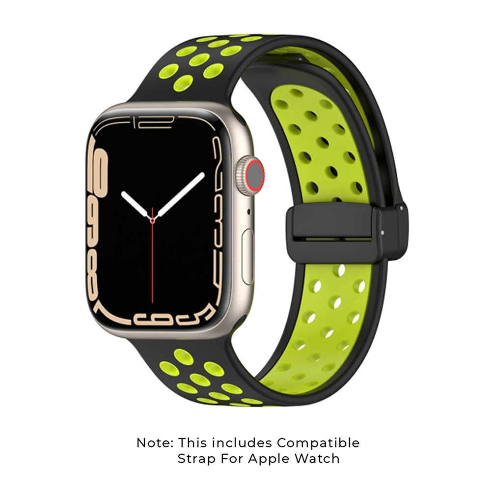 Atlanta - Magnetic Buckle Bracelet Liquid Silicone Watch Strap