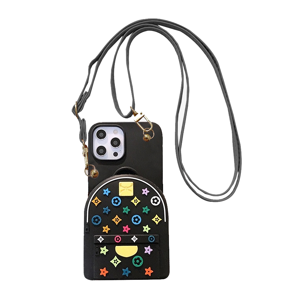 A person displays a star-patterned phone case, showcasing the product available at grunxstore.