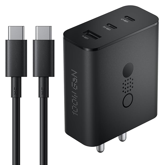 Nothing 100W - GaN Fast Charger Adapter With 3 Ports