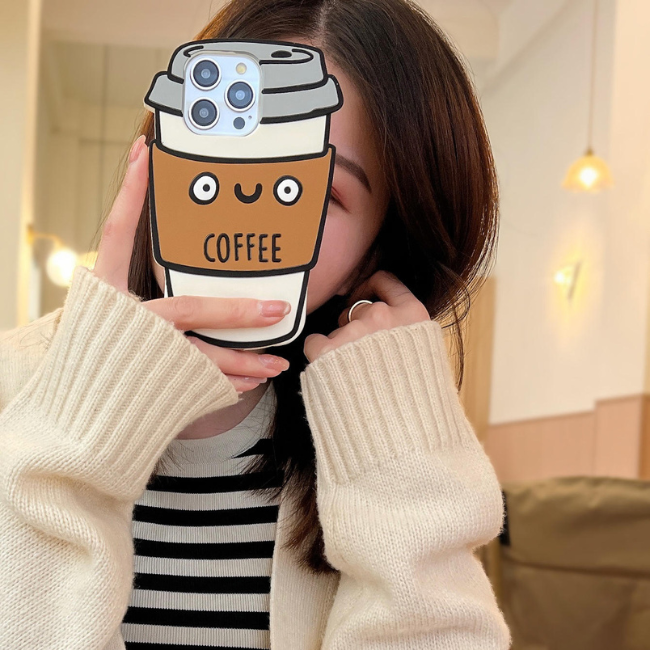 Case and Cover iPhone 14 Pro Max Brown Mirror View Coffee GrunX in India