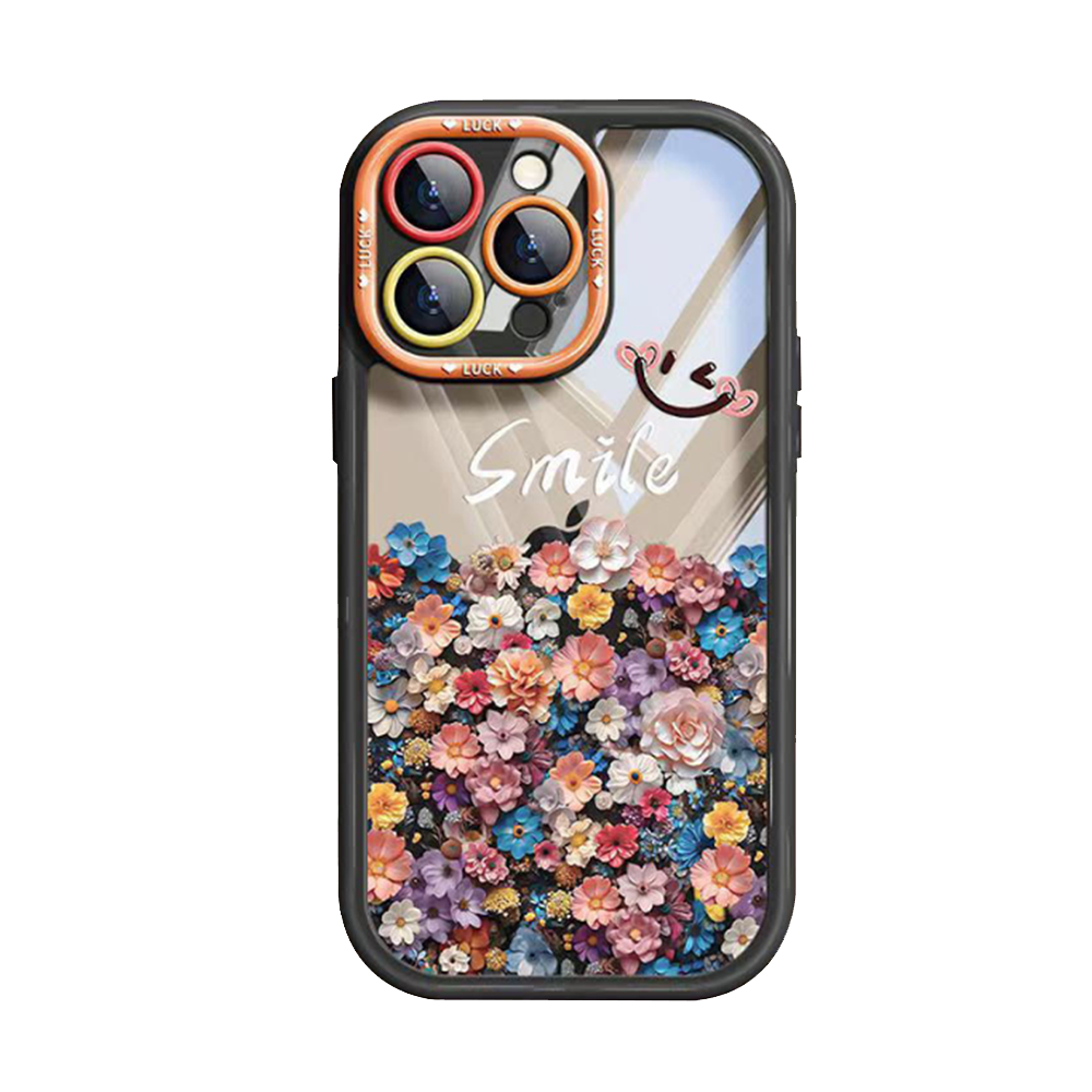 Case and Cover iPhone 16, 16E, 16 Plus, 16 Pro, 16 Pro Max Black Back View Glitter GrunX in India