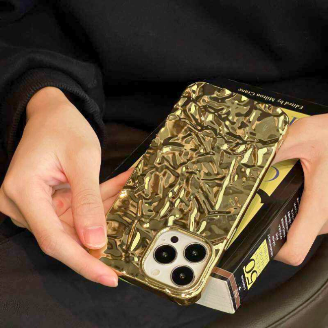 Case and Cover iPhone 13, 13 Pro Max Golden Gold Design Goldie GrunX in India