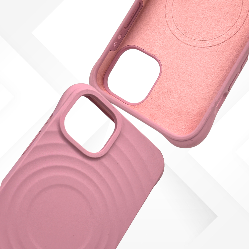 Case and Cover iPhone 12 Pink Camera Lens Protection Heart GrunX in India