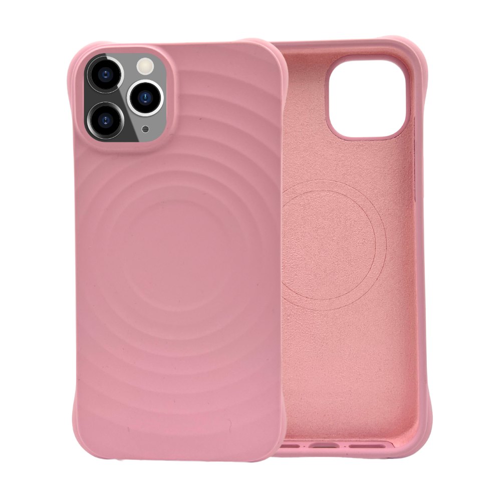 Case and Cover iPhone 13 Pro Max Pink Drops and Bumps Protection Heart GrunX in India
