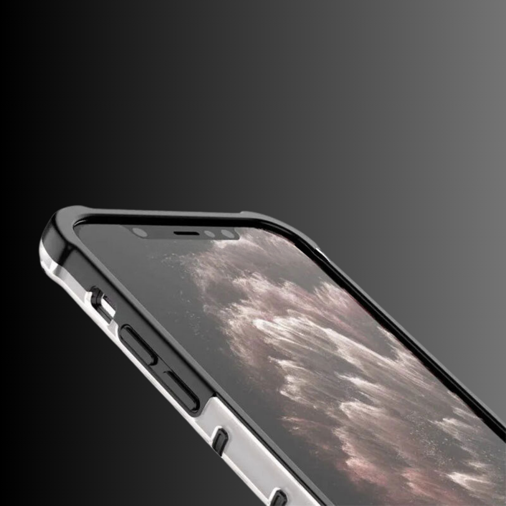 Case and Cover iPhone 13 Transparent Precise Button Cutouts Honeycomb GrunX in India