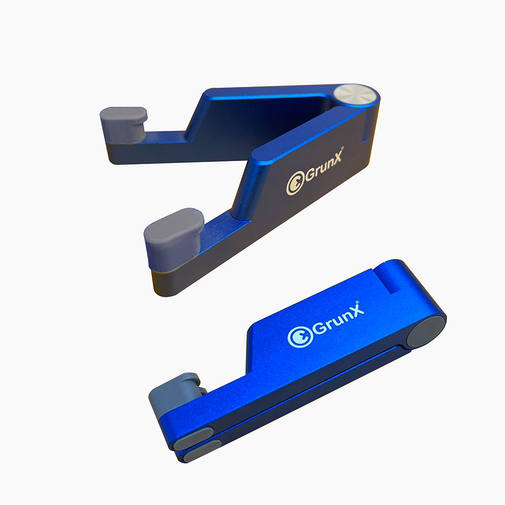 Mobile Stand and Holder Smartphones and Tablets Adjustable Blue Open and Closed Positions Jackie Grunx in India