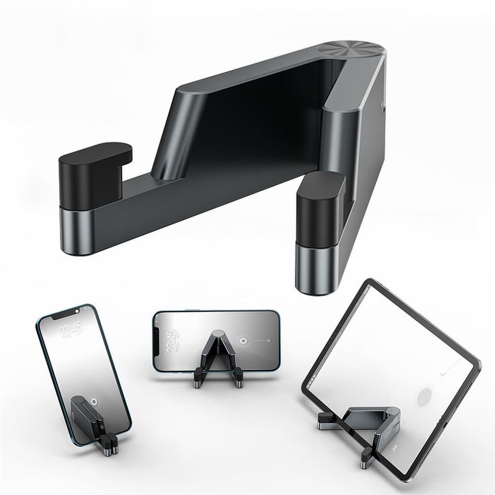 Mobile Stand and Holder Smartphones and Tablets Adjustable Grey Stand Holding a Smartphone and Tablet Jackie Grunx in India