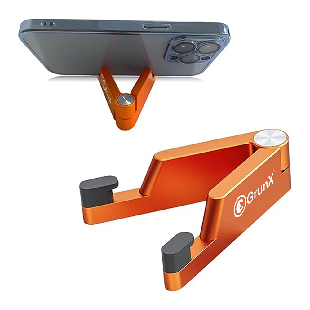Mobile Stand and Holder Smartphones and Tablets Adjustable Orange Stand Holding Smartphone Jackie Grunx in India