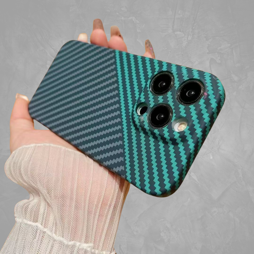 Case and Cover iPhone 13, 13 Plus, 13 Pro, 13 Pro Max Green and Black Satisfying Grip Jade GrunX in India