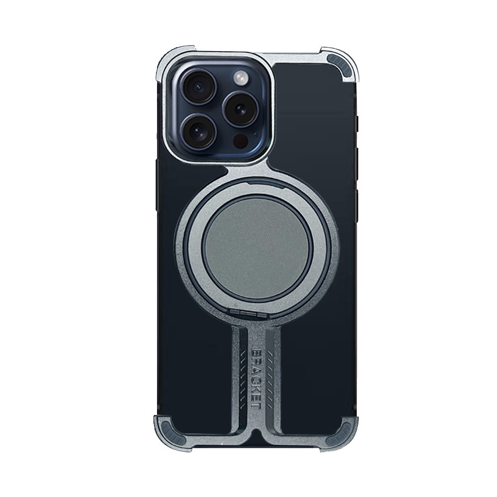 Case and Cover iPhone 16 Grey Back View Jimmy GrunX in India