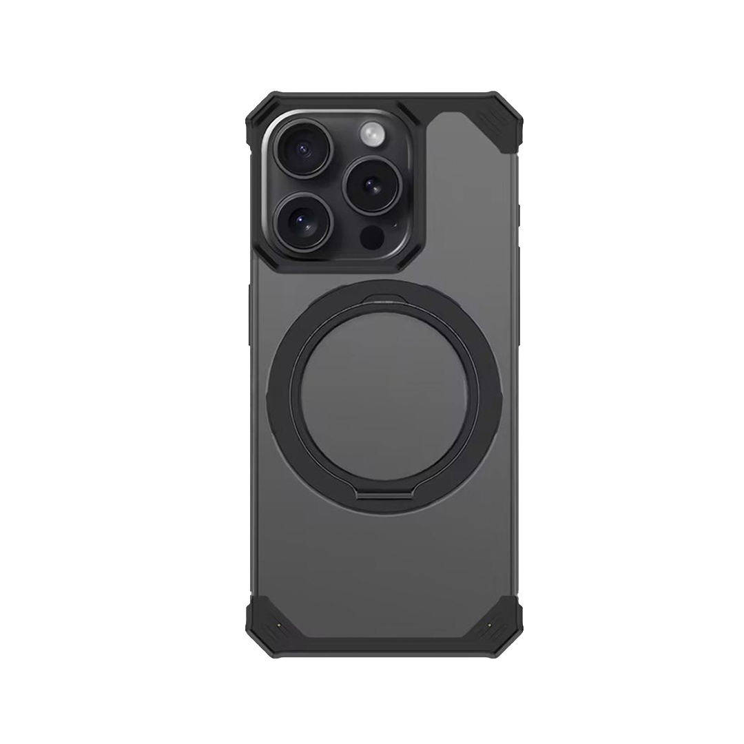 Case and Cover iPhone 16 Black Titanium Back View Joker GrunX in India