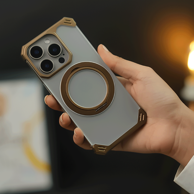 Case and Cover iPhone 16 Pro Natural Titanium Drops and Bumps Protection Joker GrunX in India