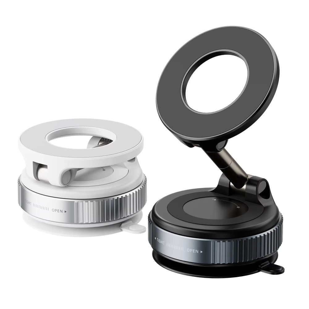 GrunX magnetic phone holder for car dashboard mounting