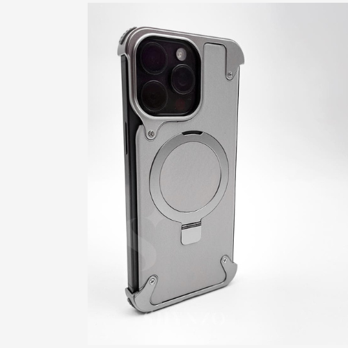 Case and Cover iPhone 14 Pro Grey Top and Bottom View Messi GrunX in India