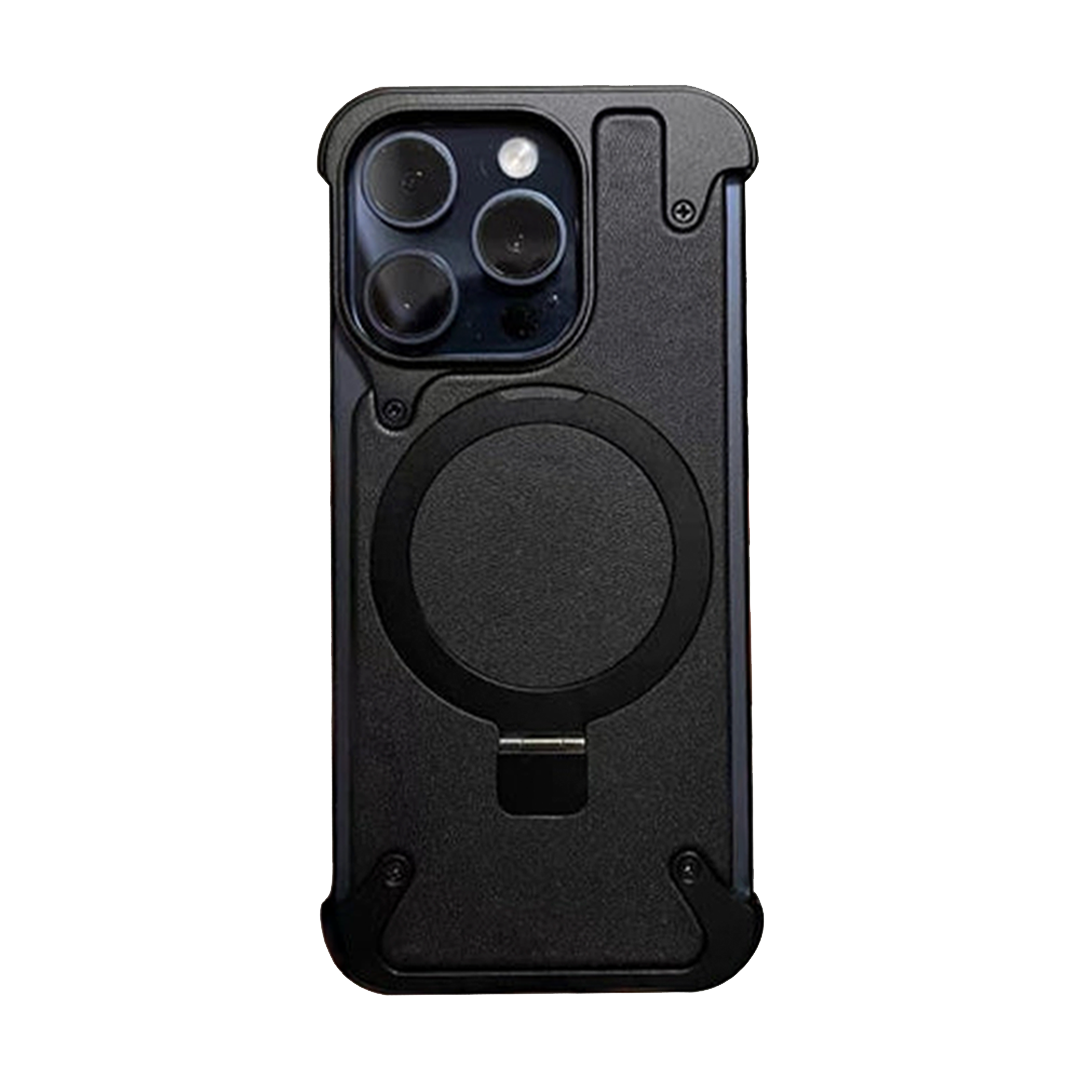 Case and Cover iPhone 15 Pro Max  Black Back View Milan GrunX in India