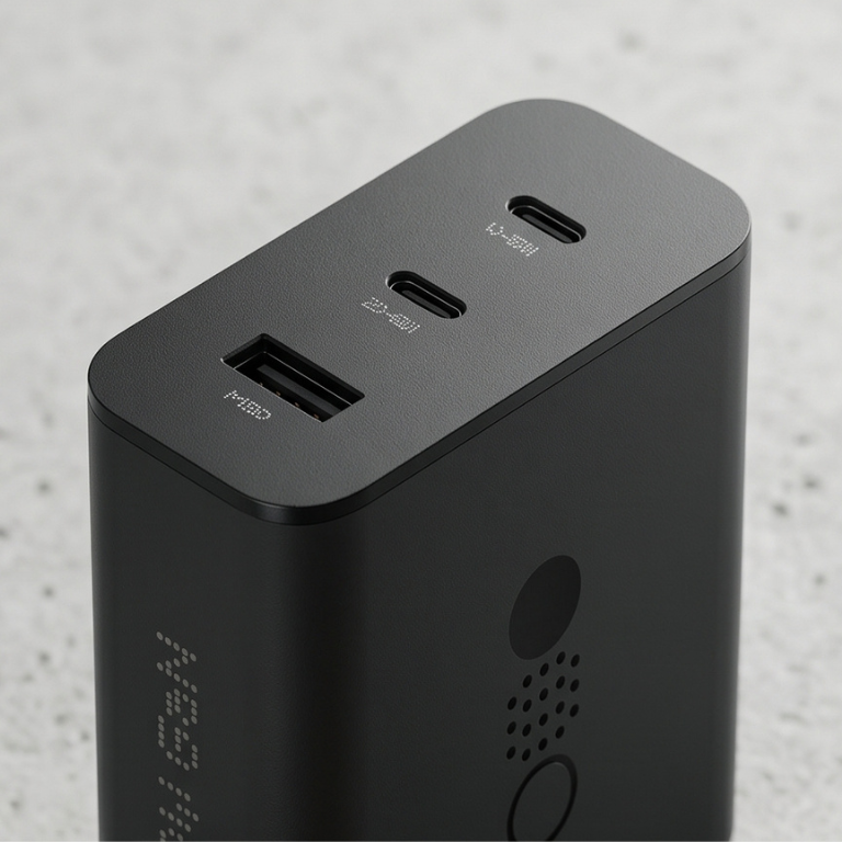 Nothing GaN Fast Charger Adapter With 3 Ports 100W - Type C & USB