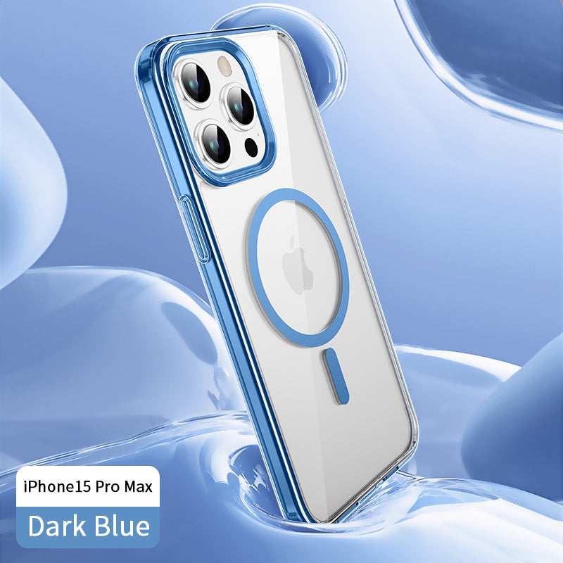 Case and Cover iPhone 12, 12 Pro Max Blue Side view Rio GrunX in India