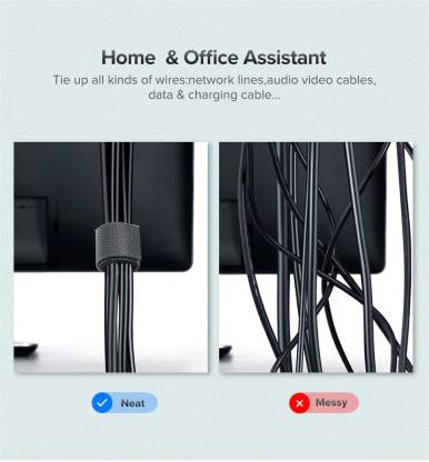 Cable Ties Black Showing Neat vs Messy Spider GrunX in India