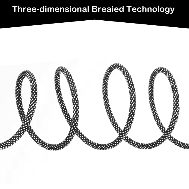 Charging Cable All Devices Android and Apple Devices 1 Meter Black High Elasticity & Tensil Resistance Super GrunX in India