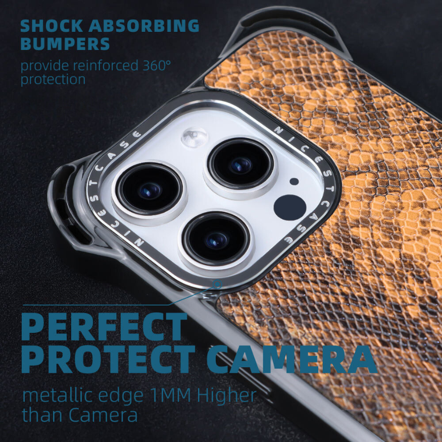 Case and Cover iPhone 14 Snake-Skin Camera Lens Protection Tiger GrunX in India