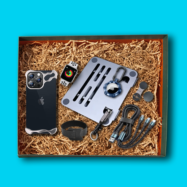 Tech Enthusiast - 8-in-1 Ultimate Gadget Gift Bundle
