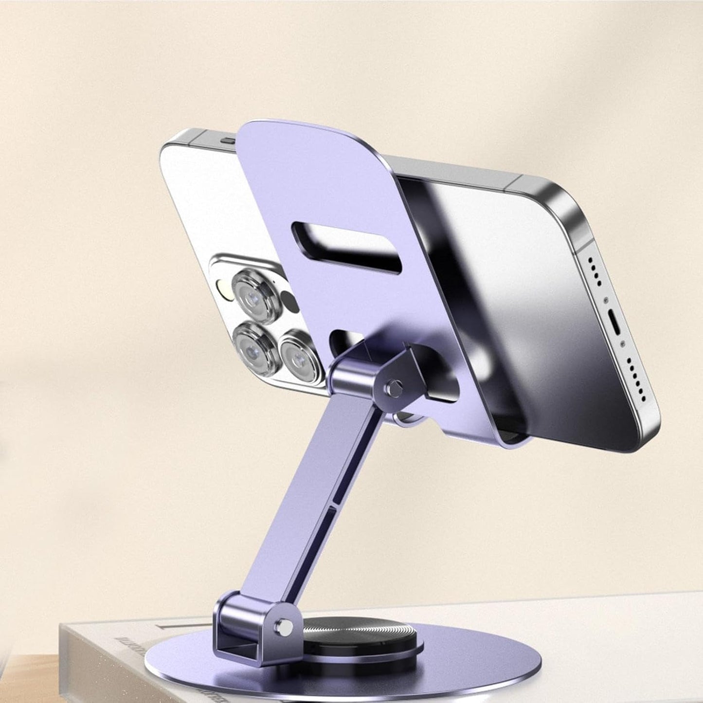 Flexo – Adjustable 360° Metal Phone & Tablet Holder
