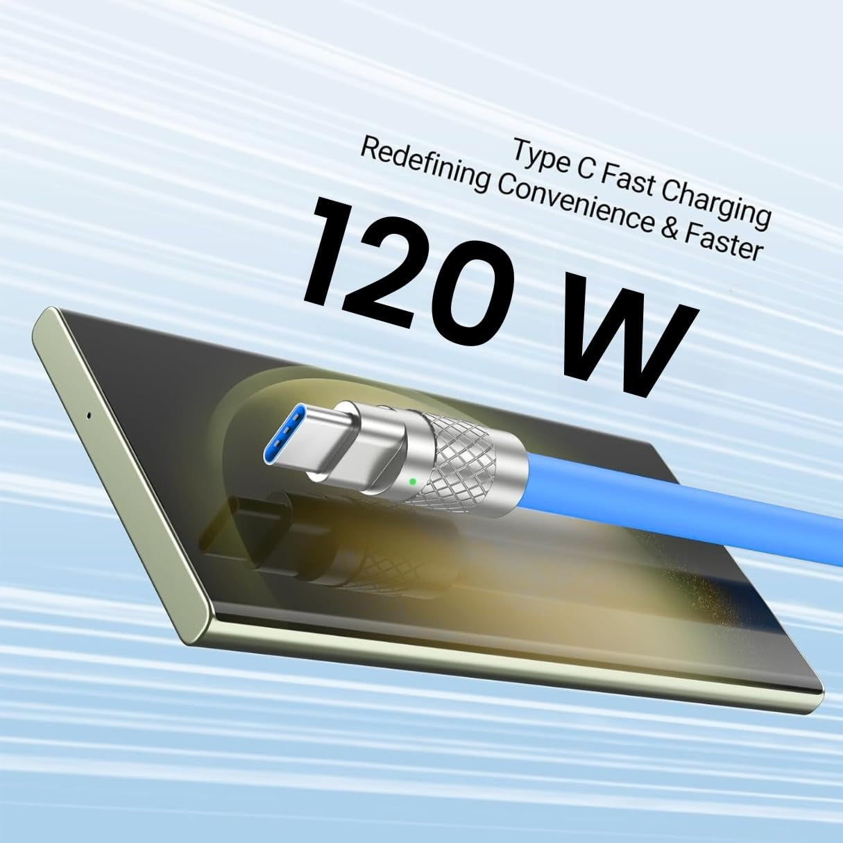 Triglo - 120 watt 3-in-1 Fast Charging Cable