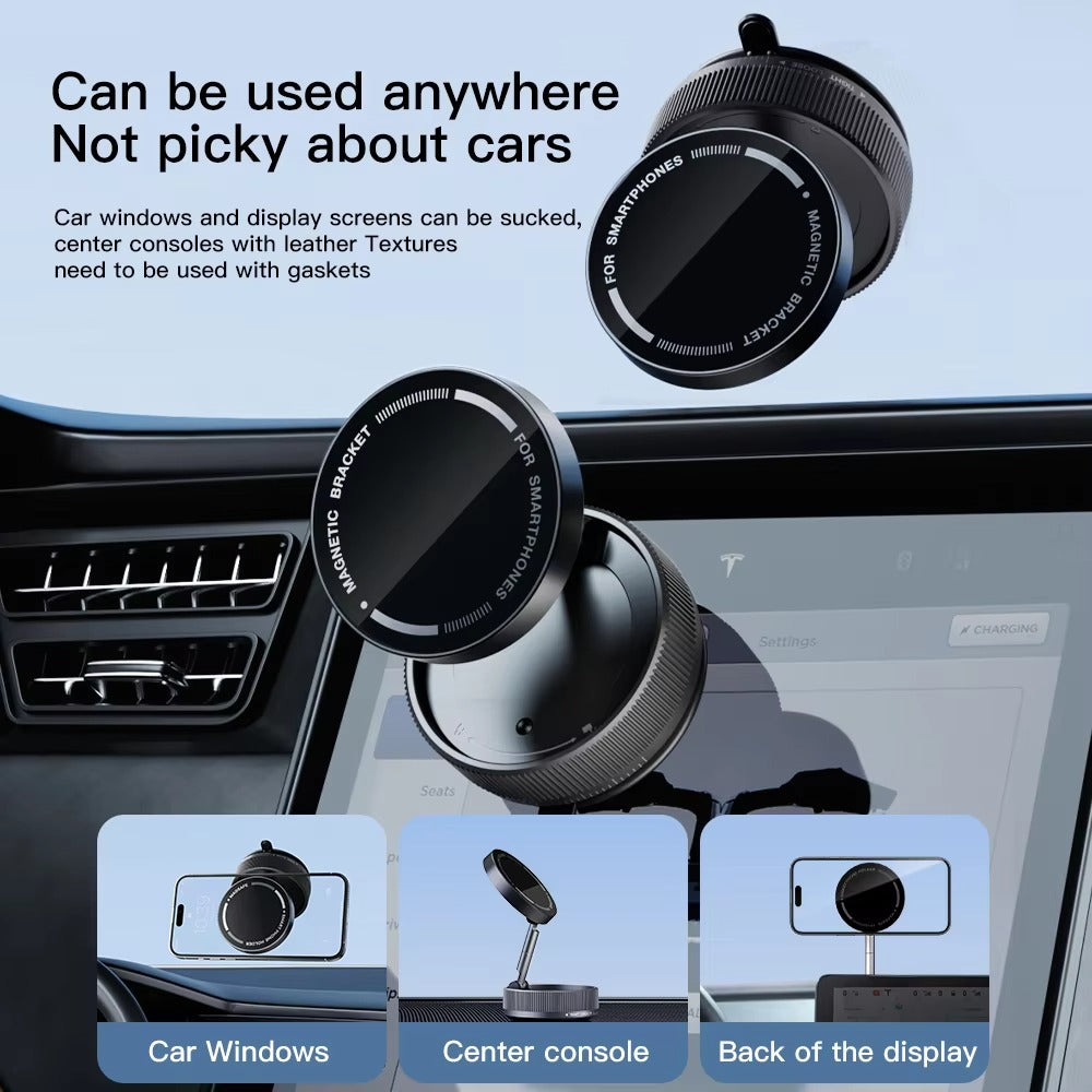 MagGrip – Magnetic Suction Dashboard Phone Mount