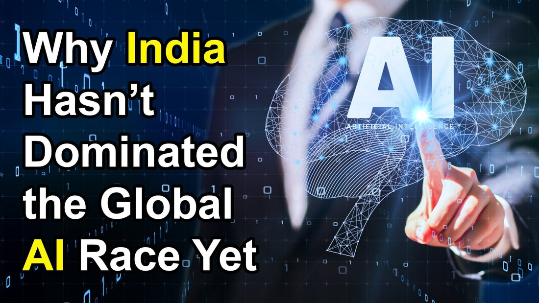 India AI growth concept showing digital technology, artificial intelligence network, data centers and innovation representing future tech leadership
