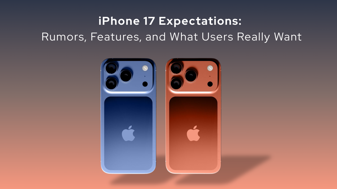iPhone 17 concept design showcasing rumored features like iPhone Air slim body A19 chip and 120Hz ProMotion display expected by Apple fans