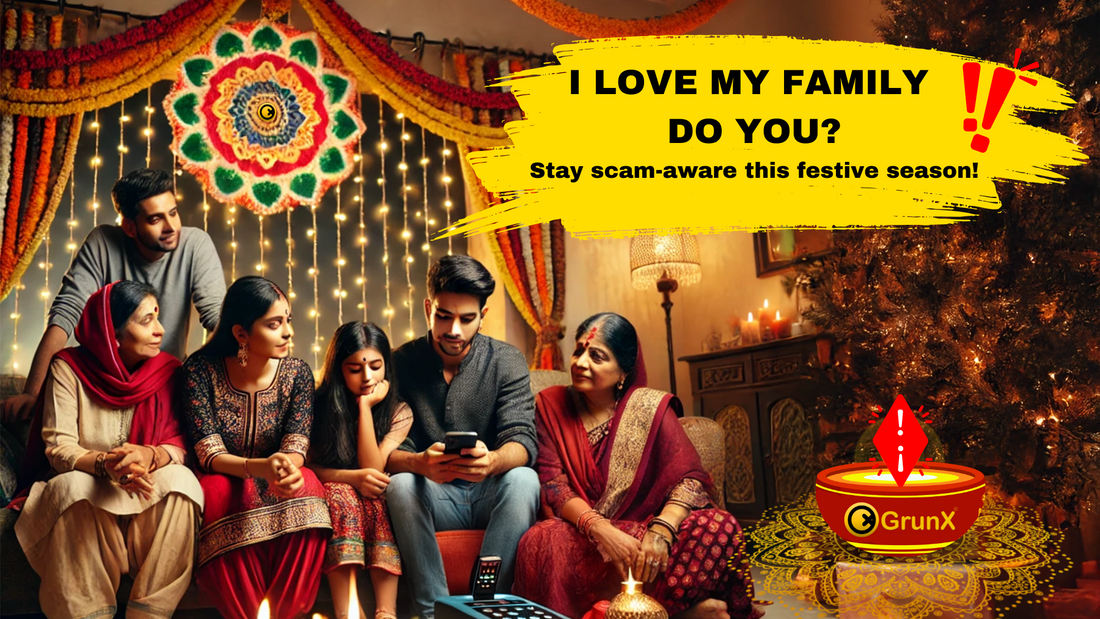 I LOVE MY FAMILY - DO YOU? Stay scam-aware this festive season!