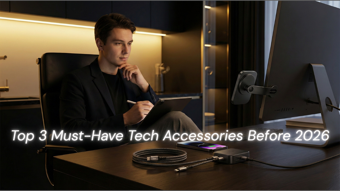 Top 3 Must-Have Tech Accessories Before 2026