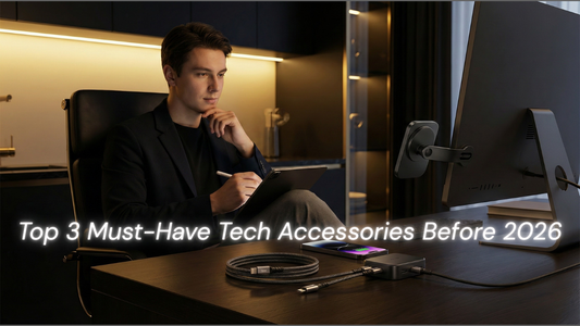 Top 3 Must-Have Tech Accessories Before 2026