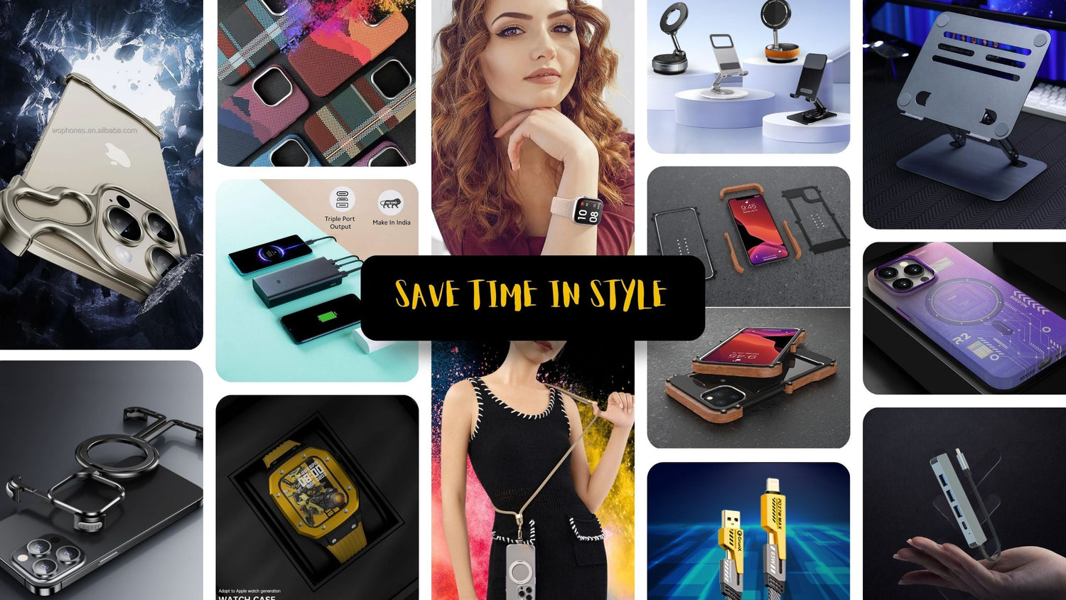 GRUNX collection featuring premium products covering mobile accessories, charging solutions, gaming desk accessories to transform your digital experience