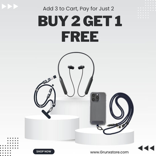 Buy Lasso 240W Neck Lanyard & Get Premium Nothing Neckband Free!