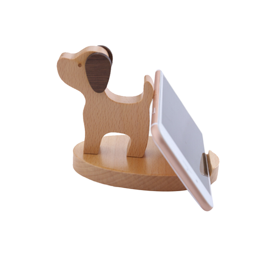 Moti - Wooden Mobile Stand – Stylish & Durable Phone Holder