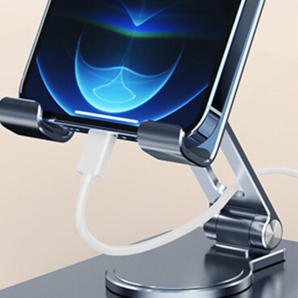 360 - iPad & iPhone Full Metal & Rotatable Anti-slip Stand