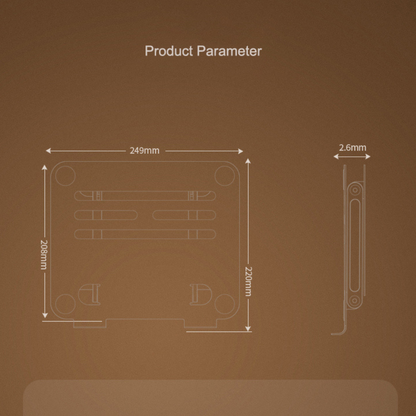 Rock - Foldable Macbook & iPad Laptop Stand