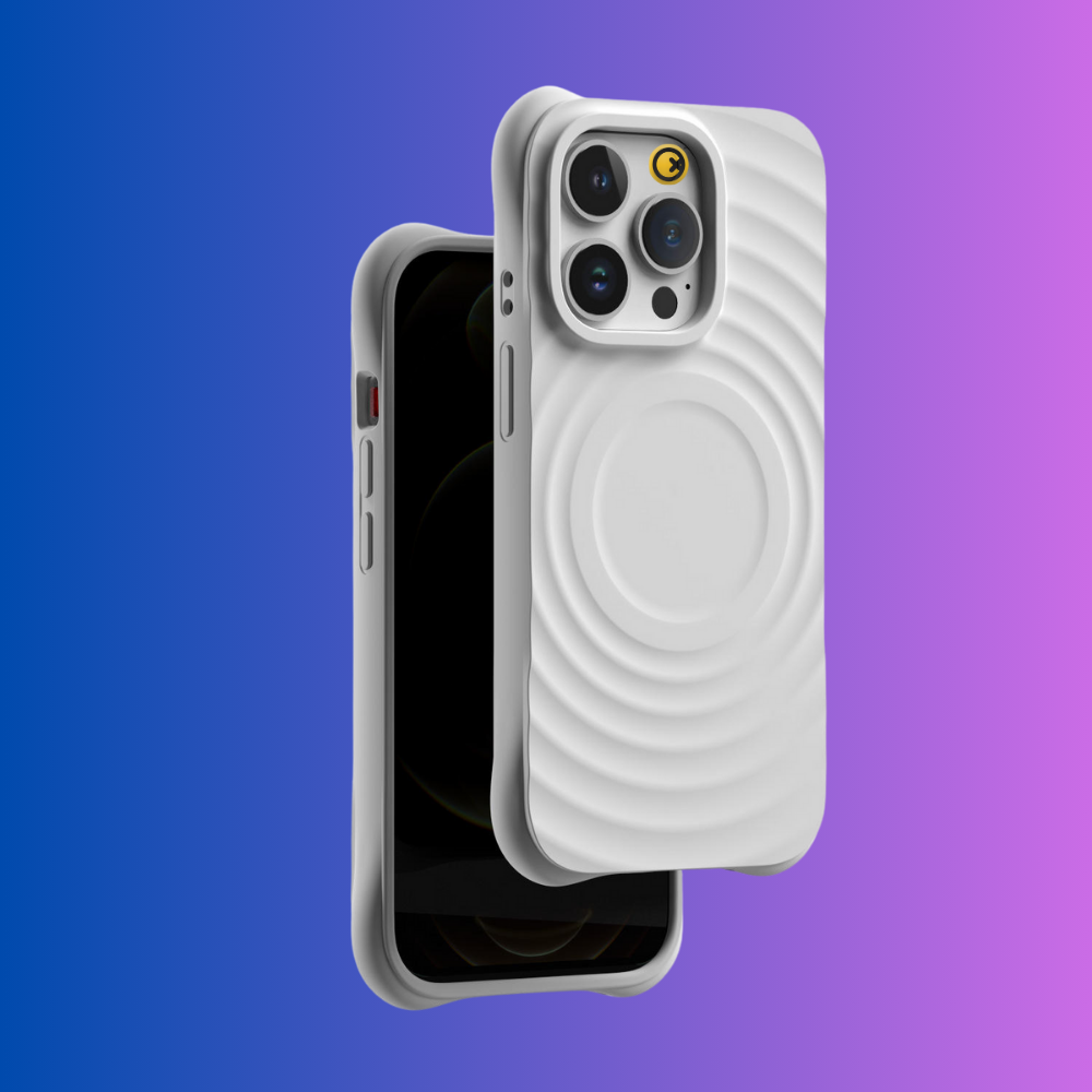 Snow - Real Liquid iPhone Case - White