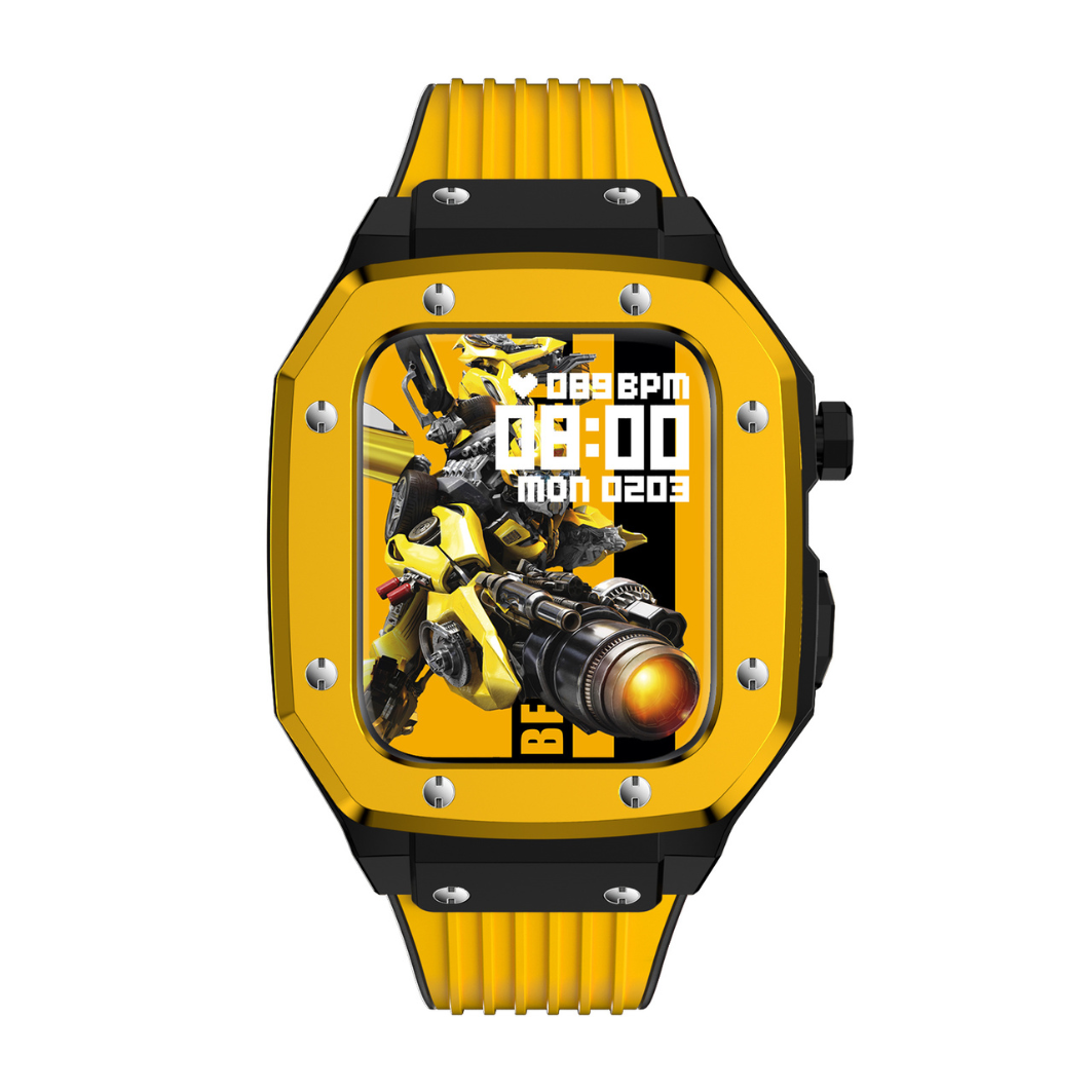 Bumblebee - Apple Watch Strap & Case - Yellow 44/45mm
