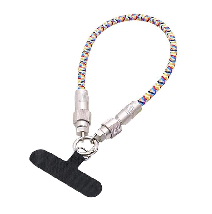 GRUNX Loop USB-C phone lanyard 60W fast charging cable worn crossbody by Indian professional in office setting