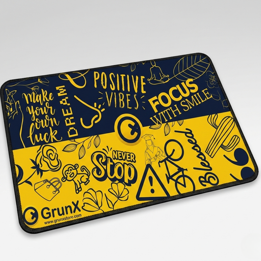 Apex Speed Mouse Pad | Smooth Surface | Anti-Slip Base | 22.4×18.4 cm